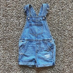 Gap Toddler Girls Denim Overalls 4T